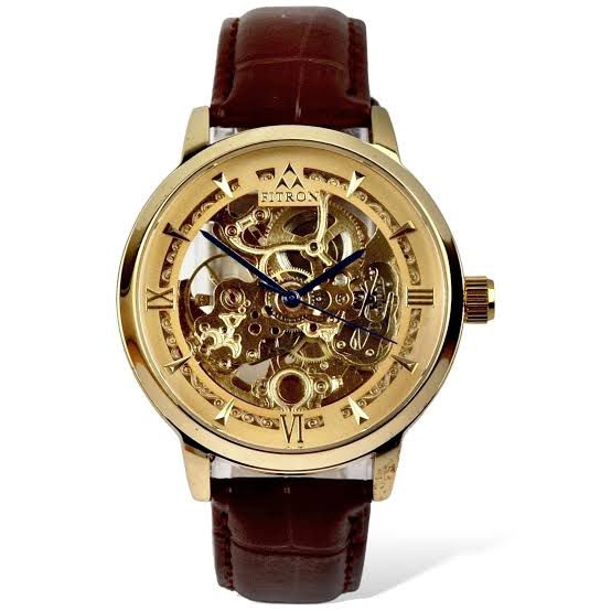 Skeleton Automatic Water Resistance Watch