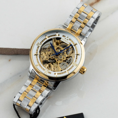 Skeleton Automatic Water Resistance Watch