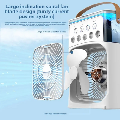 NEW UPGRADE ~ 3 In 1 Portable Cooling Fan