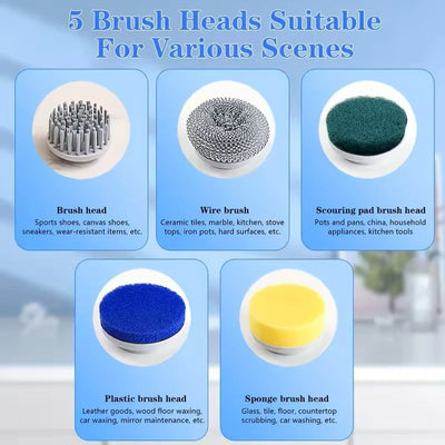 6-in-1 Electric Cleaning Brush